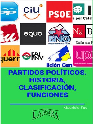 cover image of Partidos Políticos. Historia, Clasificación, Funciones